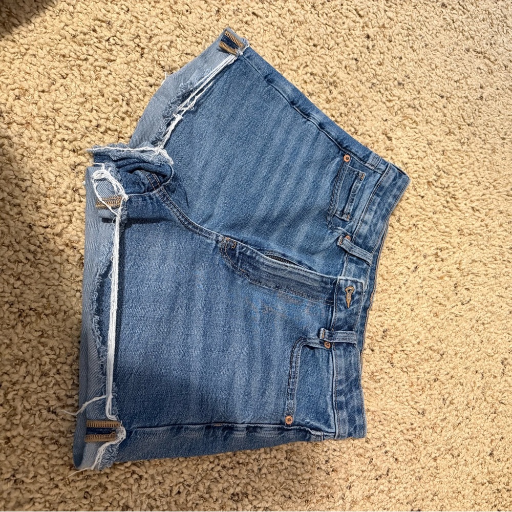 American Eagle Denim Blue Women's Shorts